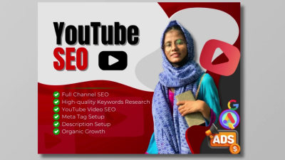 A organic YouTube Growth with expert SEO & keywords I YouTube SEO Expert