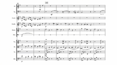 Transcriptions of professional midi files or sheet music