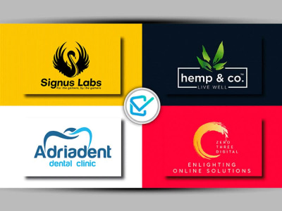 A high quality and professional logo designed for your business