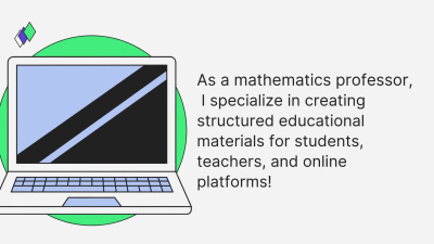 Expert Math Content Creator | Lessons, Exams, Proofs & E-learning
