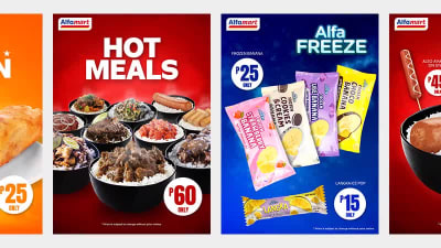 Engaging promotional posters to attract customers and sales.