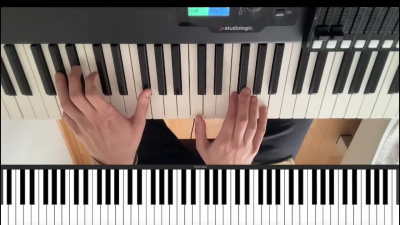 A music theory, ear training, piano or keyboards lesson