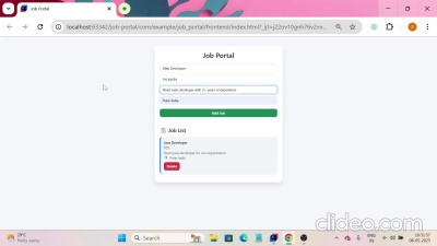 Complete Job Portal Web Application – Frontend | Upwork