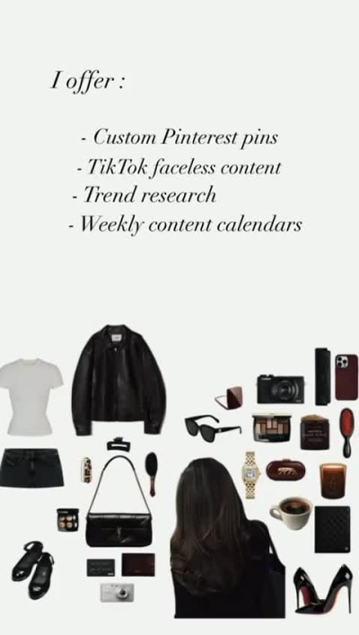 Pinterest & TikTok Content for Fashion and Beauty Brands