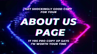 Branded About Us page copywriting to boost your influence and revenue.