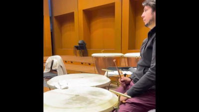 A recording of timpani or percussion for your track!