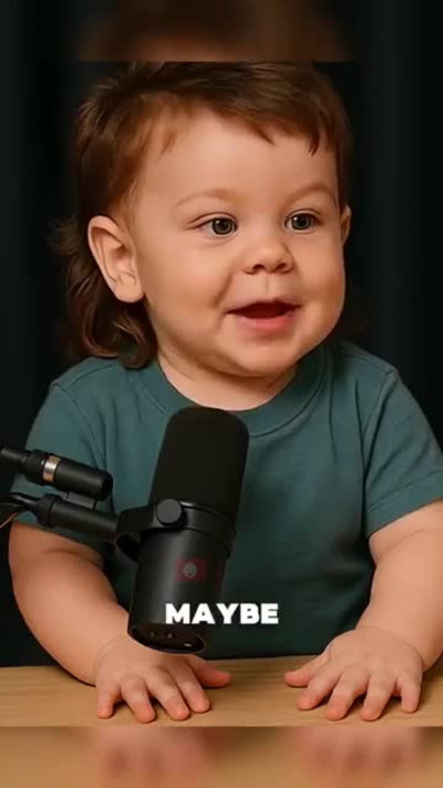 A viral ai baby talking videos, ai baby podcast, and ai talking avatars.