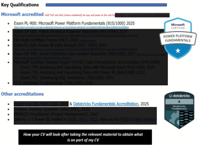 Microsoft Power Platforms & Databricks accredited = stand out on the market