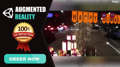 Augmented reality AR apps in unity using Webar, ARkit, ARcore, or OpenCV