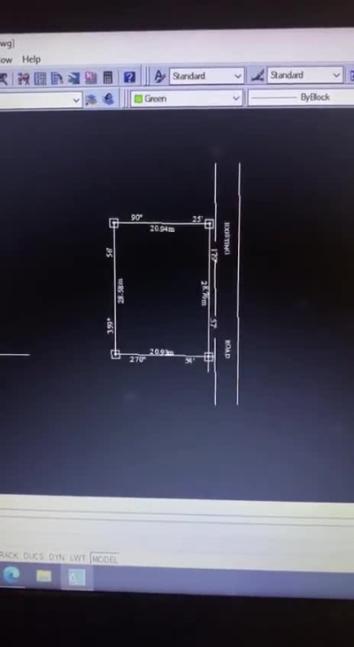 Auto card surveying drawings like Survey plan, Layout plan, Boundary plan