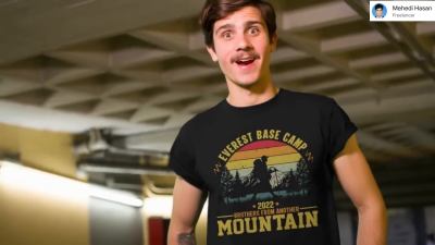Draw vector illustration T-shirts & merchandise creative typography designs