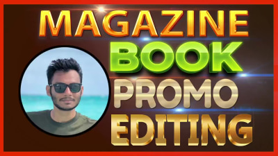 An amazing book or magazine promo video
