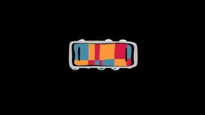 A frame by frame logo animation