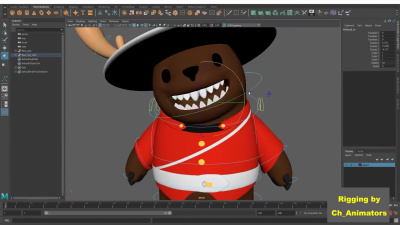 Rig your 3d character in maya with animator friendly control | Upwork