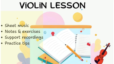 Violin lesson, any level