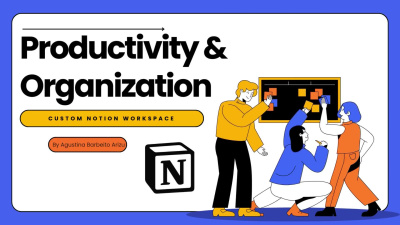 Custom Notion Workspace Setup for Productivity & Organization