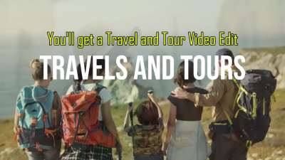 Engaging travel video edit
