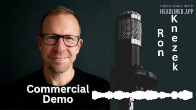 Up to 1 minute commercial voice over