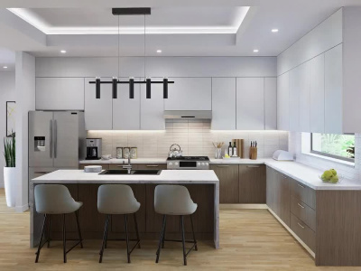 Photorealistic Rendering of your Kitchen Design and 3D Modeling