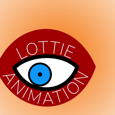 Professional JSON Lottie animation for logo, UI, icon or illustration