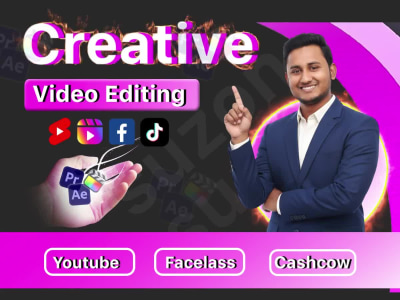 Professional Cash cow, Faceless, & Top 10 YouTube Video Editor | Cash cow
