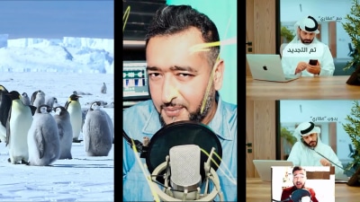 Your video professionally edited into a modern masterpiece in native Arabic