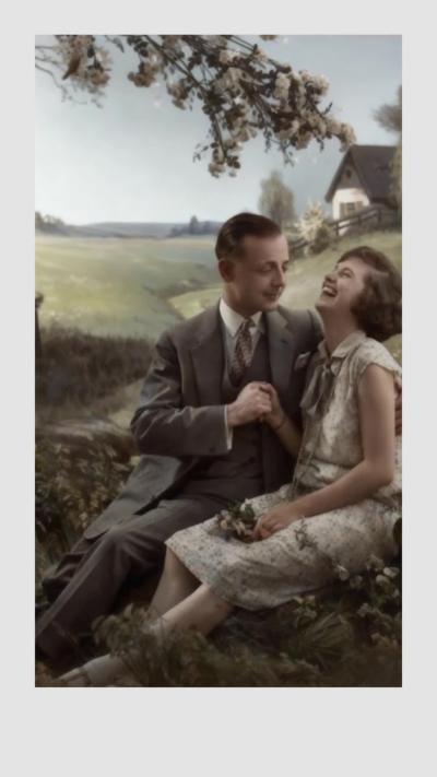 Custom AI Animated & Restored Photo (Color, Motion, Details)