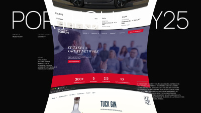 A professional UI Landing page design
