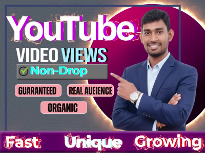 Real YouTube Views | Non-drop YouTube views | Organic YouTube views | views