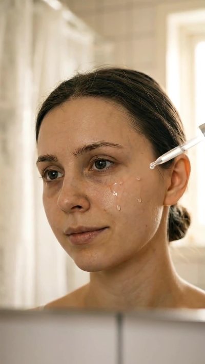 Glowing Skin Routine AI Video Featuring Your Skin Care Product