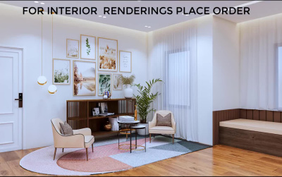 High-quality photorealistic 3D interior rendering for your home