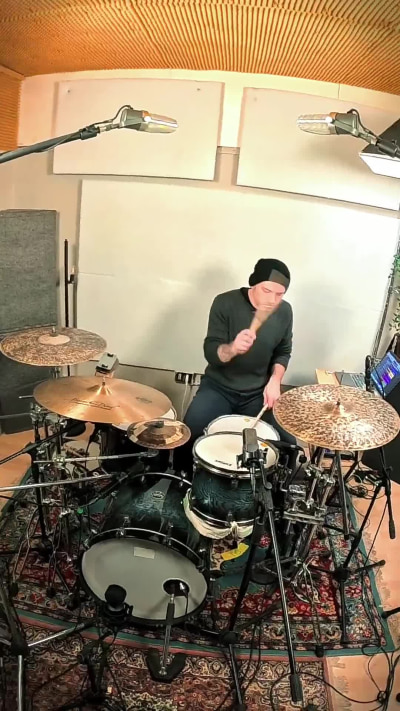 Professional Studio Drum Tracks - High Quality Multi-track Stems