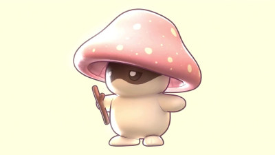 A great cute monster in anime style, Model and texture!