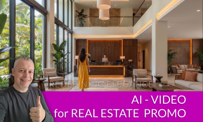Cinematic AI video Real Estate promotional Video ads
