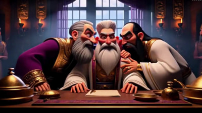 Cinematic  AI Bible story videos using Veo 3 and Runway