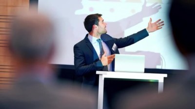 A professional AI spokesperson video that looks and sounds like you