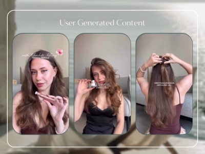 UGC videos for Beauty, Skin Care and Hair Care brand