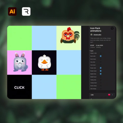 Stunning Interactive Icons in Rive