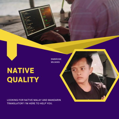 Professional Malay, English & Mandarin Translator | Native Quality