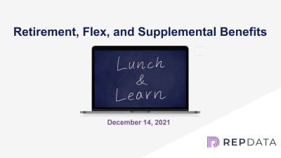 Retirement, Flex, and Supplemental Benefits Presentation