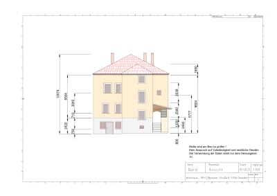 Renew design for an old house