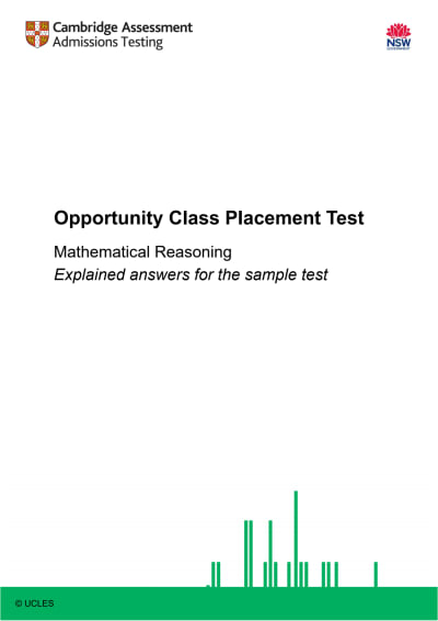 Cambridge Assessment Mathematical Reasoning