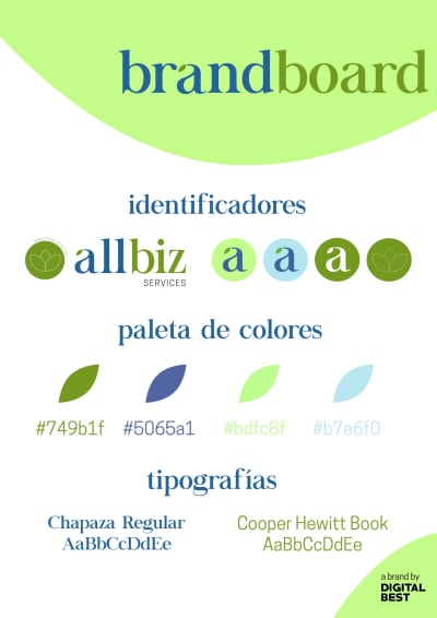 Brand Identity Design for Allbiz