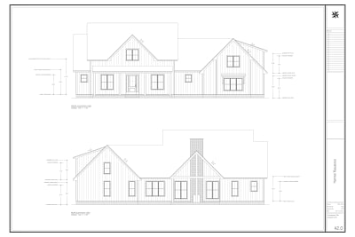 New Home Floor Plans and Elevations