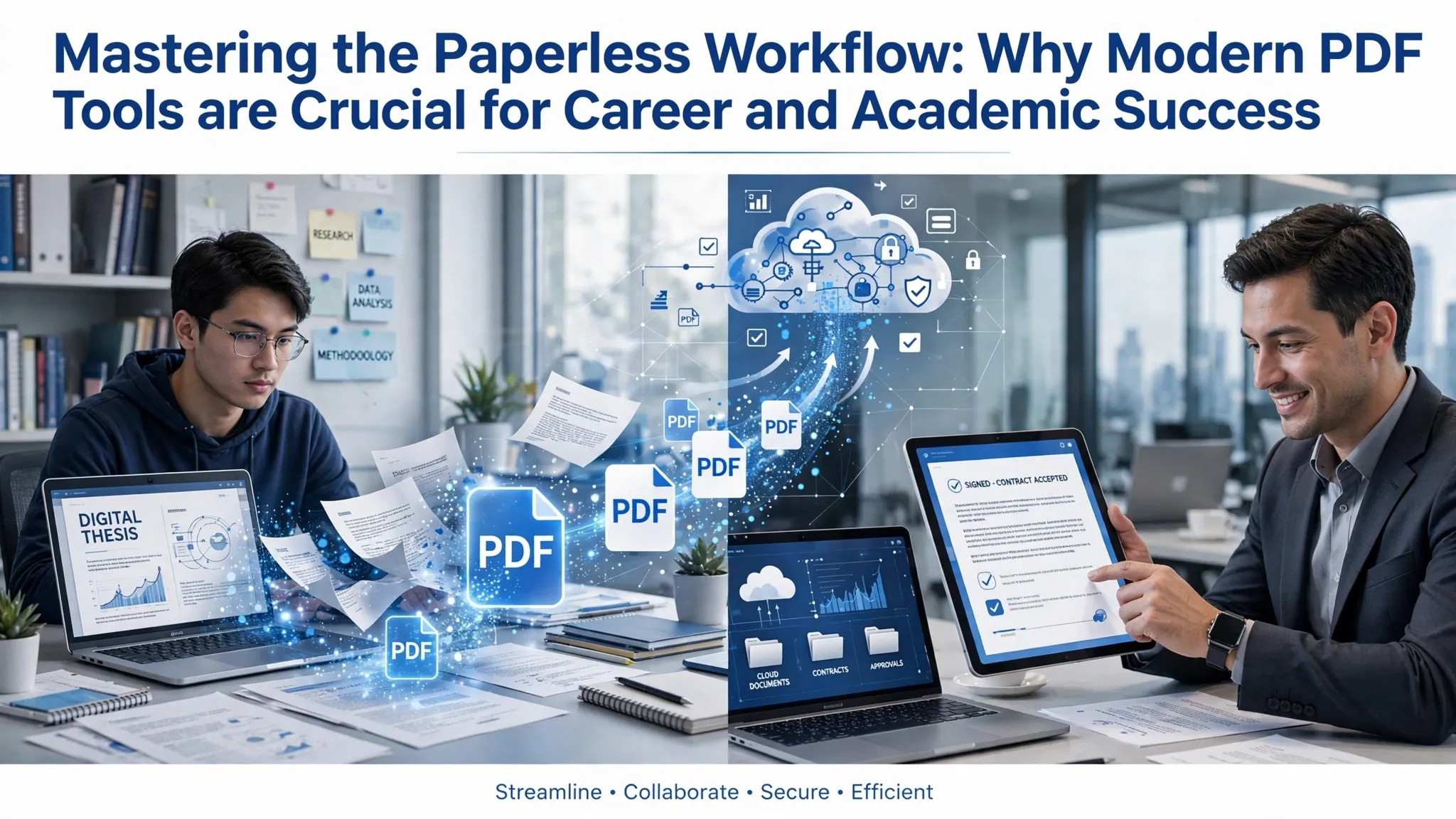 Mastering the Paperless Workflow: Why Modern PDF Tools are Crucial for Career and Academic Success