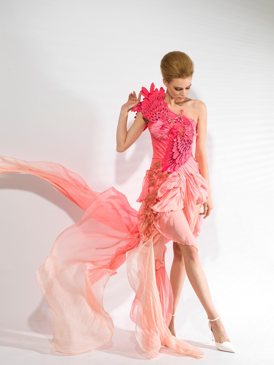 Piccioli stuns in Balenciaga couture debut