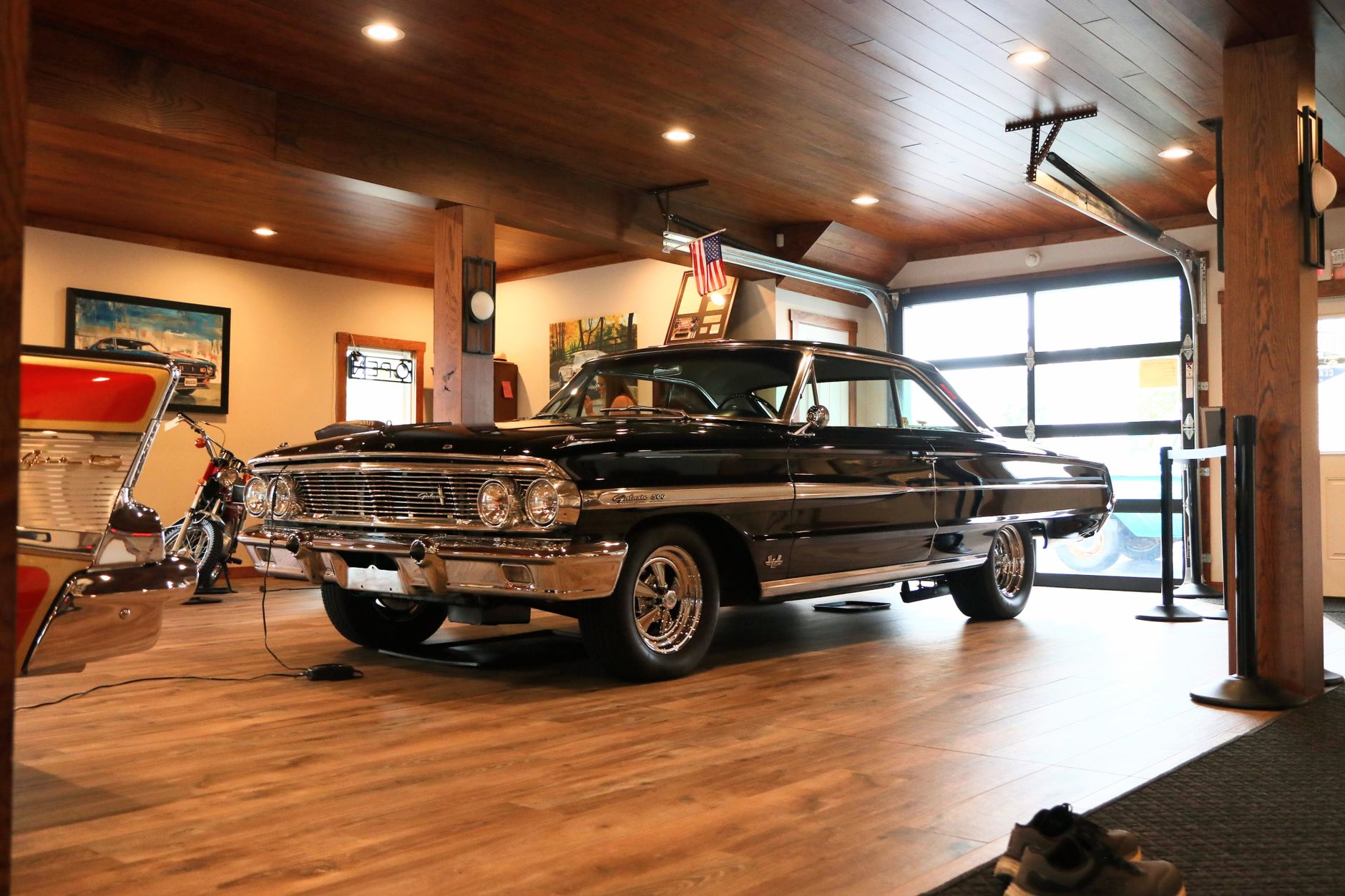 1964 Ford Wagon Has Living Room Sofa