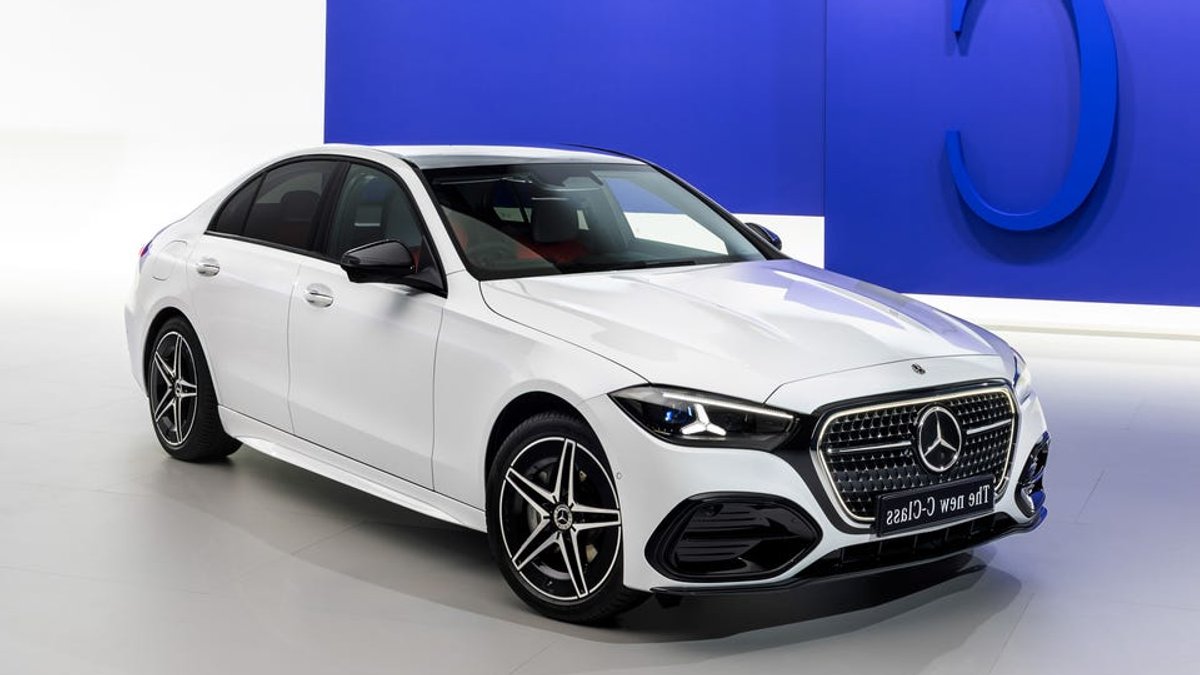 Mercedes updates C-Class with fresh design and tech - mercedes c-class
