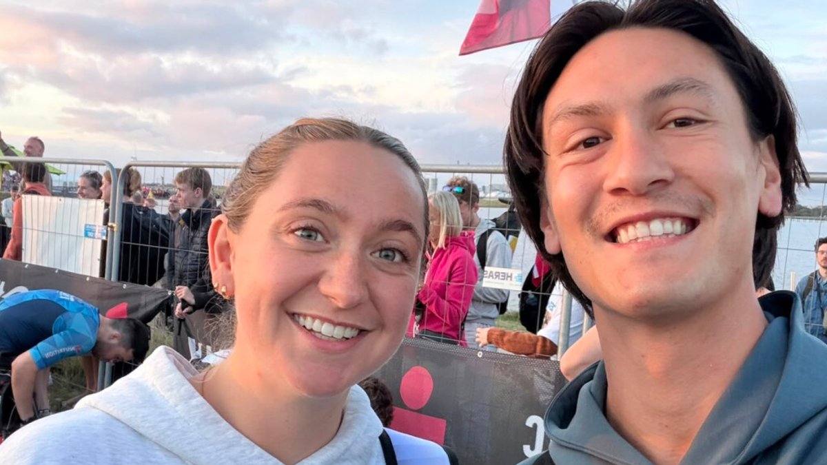 Dental duo celebrate Ironman triumph - dental duo celebrate triumph