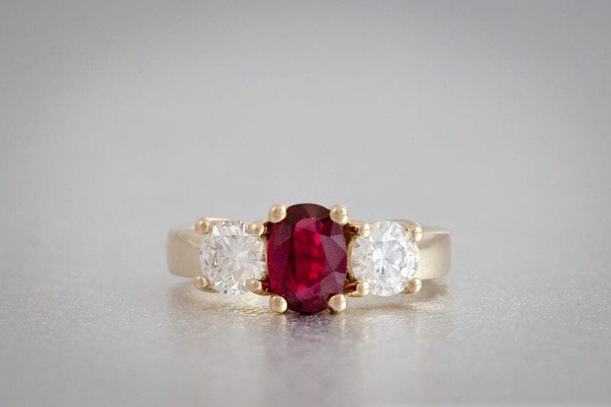 How to Mix and Match Diamonds with Colored Stones in Your Ring Design